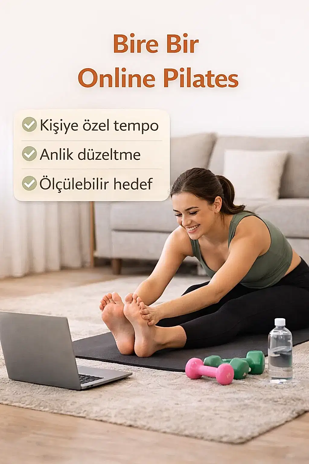 Birebir online pilates dersi